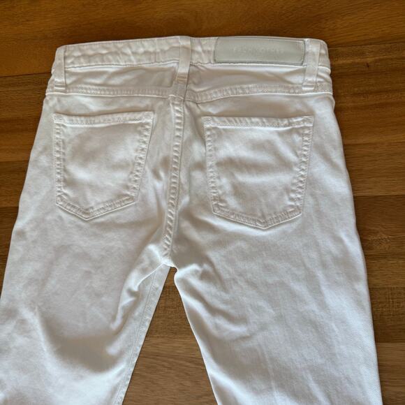 Each x Other Jeans Low Rise White Denim Size 26 Paris Designer S14G16079 - Picture 10 of 15